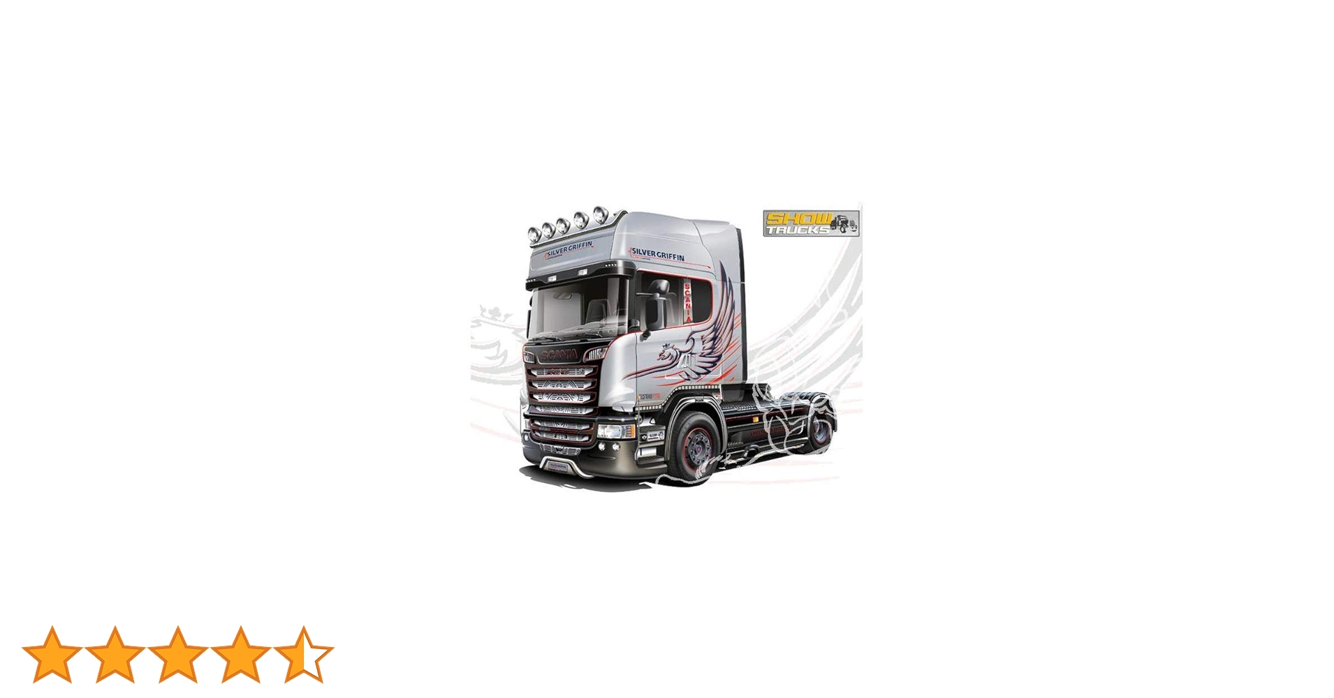 1/24 イタレリ製・スカニアRシリーズ・TOP LINE★完成品★ スカニア R620 トップライン 新型Rシリーズ トラクターヘッド